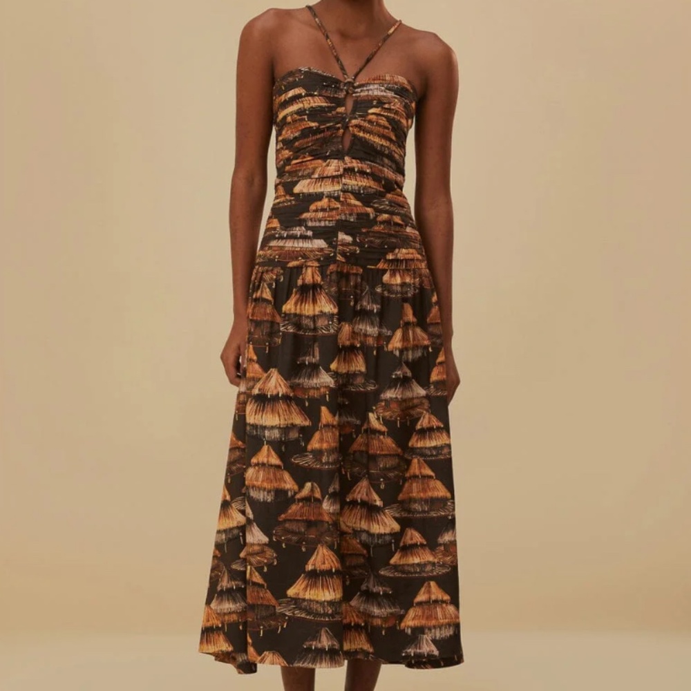Farm Rio Yawanawá collab dress - size large